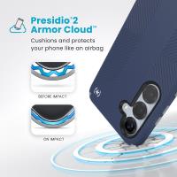 Speck Presidio2 Grip Magnet - Etui Samsung Galaxy S25+ / 24+ MagSafe (Coastal Blue/Dust Grey/White)