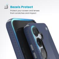 Speck Presidio2 Grip Magnet - Etui Samsung Galaxy S25+ / 24+ MagSafe (Coastal Blue/Dust Grey/White)