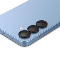 Spigen Optik Pro GLAS.TR EZ Fit Camera Protector 2-Pack - Szkło ochronne na obiektyw do Samsung Galaxy S25+ (2 szt) (Czarny)