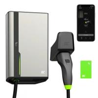 Green Cell - Ładowarka HabuDen Wallbox 22kW 32A 5m Typ 2 do ładowania pojazdów elektrycznych EV z aplikacją GC Bluetooth WiFi NFC Green Cell - Ładowarka HabuDen Wallbox 22kW 32A 5m Typ 2 do ładowania pojazdów elektrycznych EV z aplikacją GC Bluetooth WiFi NFC