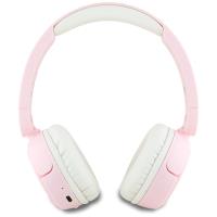 Hello Kitty Face Logo - Bezprzewodowe słuchawki nauszne Bluetooth V5.3 (różowy)