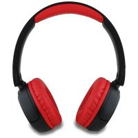 Hello Kitty Face Logo - Bezprzewodowe słuchawki nauszne Bluetooth V5.3 (czerwony)