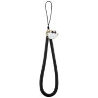 Hello Kitty Nylon Cord Kitty Head - Zawieszka do telefonu (czarny)