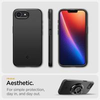 Spigen Thin Fit Mag MagSafe - Etui do iPhone 16e (Czarny)