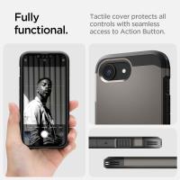 Spigen Tough Armor Mag MagSafe - Etui do iPhone 16e (Gunmetal)