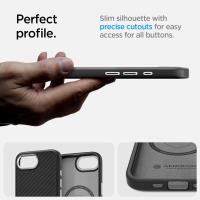 Spigen Enzo Aramid Mag MagSafe - Etui do iPhone 16e (Czarny)