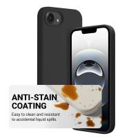 Crong Color Cover Magnetic - Etui iPhone 16e MagSafe (czarny)