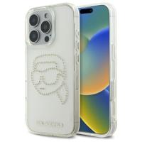 Karl Lagerfeld IML Rhinestones Karl Head - Etui do iPhone 16 Pro (przezroczysty) Karl Lagerfeld IML Rhinestones Karl Head - Etui do iPhone 16 Pro (przezroczysty)
