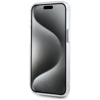 Karl Lagerfeld IML Metal Karl Head MagSafe - Etui do iPhone 15 (biały)