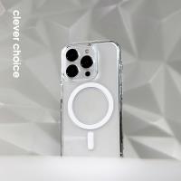 Crong Clear MAG Pro - Etui iPhone 16 MagSafe (przezroczysty)