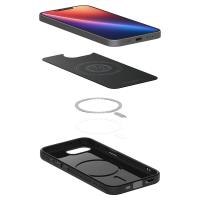 Spigen Liquid Air Mag MagSafe - Etui do iPhone 16e (Matte Black)