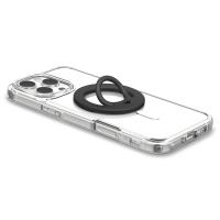 Spigen Dual Pop Mag MagSafe - Magnetyczny uchwyt na palec do telefonu (czarny)