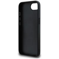 Guess Grained Big 4G Logo Small Classic Logo - Etui do iPhone 16e (czarny)