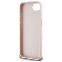 Guess 4G Script Logo MagSafe - Etui do iPhone 16e (różowy)