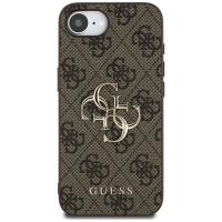 Guess 4G Big Logo - Etui do iPhone 16e (brązowy)