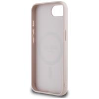 Guess 4G Ring Classic Logo MagSafe - Etui do iPhone 16e (różowy)