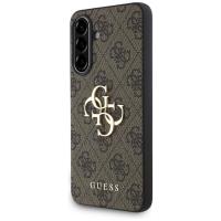 Guess Big 4G Logo Classic Logo - Etui do Samsung Galaxy A56 5G (brązowy)