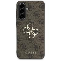Guess Big 4G Logo Classic Logo - Etui do Samsung Galaxy A56 5G (brązowy)