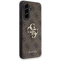 Guess Big 4G Logo Classic Logo - Etui do Samsung Galaxy A56 5G (brązowy)