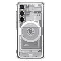 Spigen Ultra Hybrid Mag MagSafe - Etui do Samsung Galaxy S25 (Zero One White)