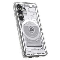 Spigen Ultra Hybrid Mag MagSafe - Etui do Samsung Galaxy S25 (Zero One White)