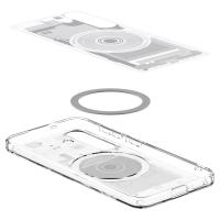 Spigen Ultra Hybrid Mag MagSafe - Etui do Samsung Galaxy S25 (Zero One White)