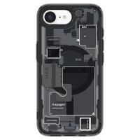 Spigen Ultra Hybrid Mag MagSafe - Etui do iPhone 16e (Zero One Black)