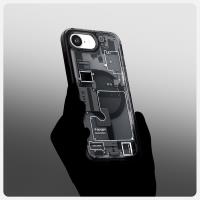 Spigen Ultra Hybrid Mag MagSafe - Etui do iPhone 16e (Zero One Black)