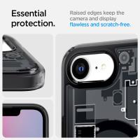 Spigen Ultra Hybrid Mag MagSafe - Etui do iPhone 16e (Zero One Black)