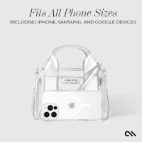 Case-Mate Micro Tote Bag - Wodoodporna torba na ramię (Silver Chrome/Clear)