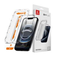Crong EasyShield 2-Pack - Szkło hartowane iPhone 16e / iPhone 14 / iPhone 13 / iPhone 13 Pro (2 sztuki) Crong EasyShield 2-Pack - Szkło hartowane iPhone 16e / iPhone 14 / iPhone 13 / iPhone 13 Pro (2 sztuki)