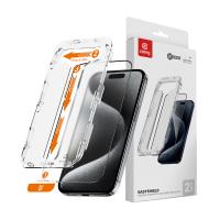 Crong EasyShield 2-Pack - Szkło hartowane iPhone 14 Pro (2 sztuki) Crong EasyShield 2-Pack - Szkło hartowane iPhone 14 Pro (2 sztuki)