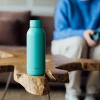 Quokka Solid - Butelka termiczna ze stali nierdzewnej 510 ml (Jade Green)