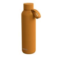 Quokka Solid With Strap - Butelka termiczna ze stali nierdzewnej 630 ml z paskiem (Mustard) Quokka Solid With Strap - Butelka termiczna ze stali nierdzewnej 630 ml z paskiem (Mustard)