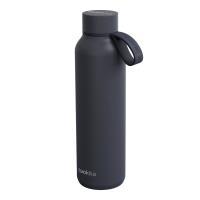 Quokka Solid With Strap - Butelka termiczna ze stali nierdzewnej 630 ml z paskiem (Slate) Quokka Solid With Strap - Butelka termiczna ze stali nierdzewnej 630 ml z paskiem (Slate)