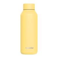 Quokka Solid - Butelka termiczna ze stali nierdzewnej 510 ml (Light Yellow)