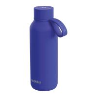 Quokka Solid With Strap - Butelka termiczna ze stali nierdzewnej 510 ml z paskiem (Dusk Blue)