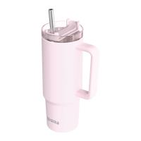 Quokka Stream - Kubek termiczny ze stali nierdzewnej 950 ml ze słomką (Light Pink) Quokka Stream - Kubek termiczny ze stali nierdzewnej 950 ml ze słomką (Light Pink)