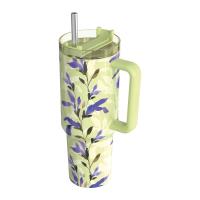 Quokka Stream - Kubek termiczny ze stali nierdzewnej 1200 ml ze słomką (Matcha) Quokka Stream - Kubek termiczny ze stali nierdzewnej 1200 ml ze słomką (Matcha)