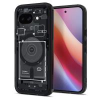 Spigen Ultra Hybrid Mag MagSafe - Etui do Google Pixel 9a (Zero One Black) Spigen Ultra Hybrid Mag MagSafe - Etui do Google Pixel 9a (Zero One Black)