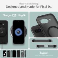 Spigen Ultra Hybrid Mag MagSafe - Etui do Google Pixel 9a (Frost Black)