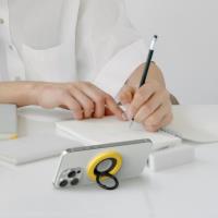 Spigen Nano Pop MagSafe Phone Ring - Magnetyczny uchwyt na palec z funkcją podstawki (Bluberry Navy)