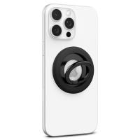 Spigen Nano Pop MagSafe Phone Ring - Magnetyczny uchwyt na palec z funkcją podstawki (Black Sesame)
