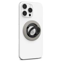 Spigen Nano Pop MagSafe Phone Ring - Magnetyczny uchwyt na palec z funkcją podstawki (Truffle Grey)