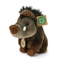 Rappa - Pluszowa maskotka siedzący Dzik 18 cm Eco-Friendly