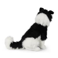 Rappa - Pluszowa maskotka siedzący Pies Border Collie 40 cm Eco-Friendly