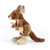 Rappa - Pluszowa maskotka Kangur z Dzieckiem 27 cm Eco-Friendly