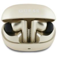 Guess Capsule Printed Logo - Słuchawki Bluetooth TWS ANC & ENC + etui ładujące (złoty) Guess Capsule Printed Logo - Słuchawki Bluetooth TWS ANC & ENC + etui ładujące (złoty)