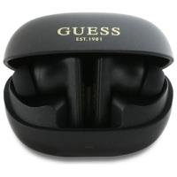 Guess Capsule Printed Logo - Słuchawki Bluetooth TWS ANC & ENC + etui ładujące (czarny) Guess Capsule Printed Logo - Słuchawki Bluetooth TWS ANC & ENC + etui ładujące (czarny)