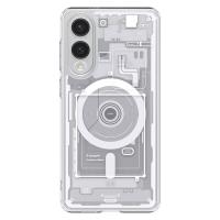 Spigen Ultra Hybrid Mag MagSafe - Etui do Samsung Galaxy S25 Edge (Zero One White)